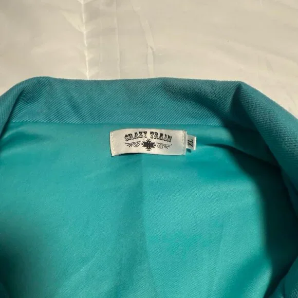 Crazy Train Western Serape XL Blazer NWOT - Picture 4 of 5